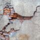 Large,Crack,On,The,Wall,Of,An,Old,Brick,House,