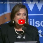 Wilson Center: A conversation with Mexican Presidential Candidate Xóchitl Gálvez.