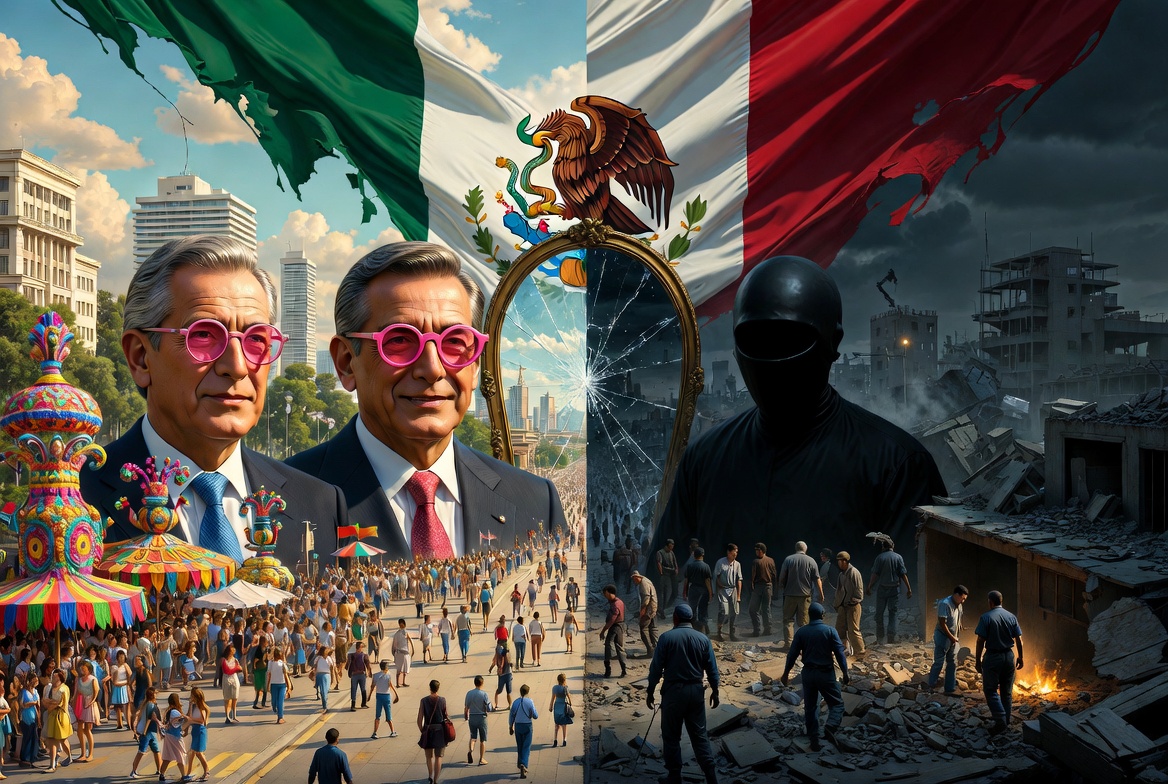 Mex Disconnect with Reality AI-generated using Grok's system