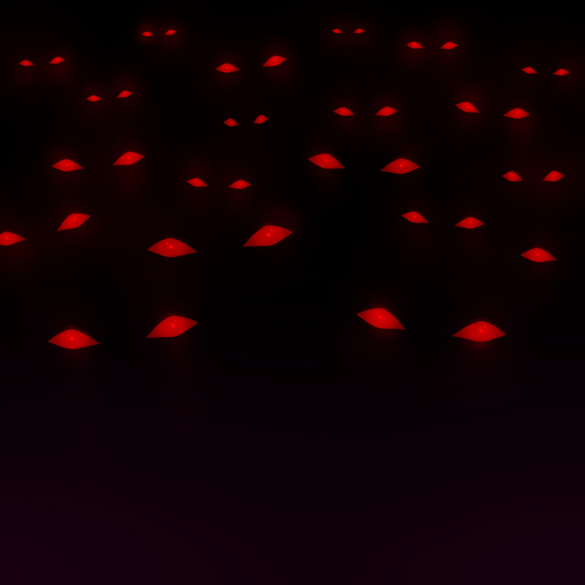 Scary,Red,Eyes,In,The,Darkness