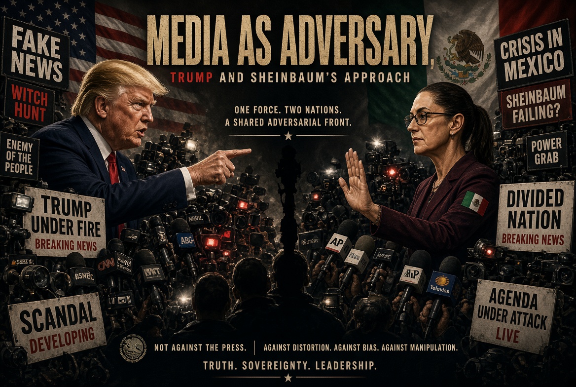Trump and Sheimbaum vs the media Grok TBUL9